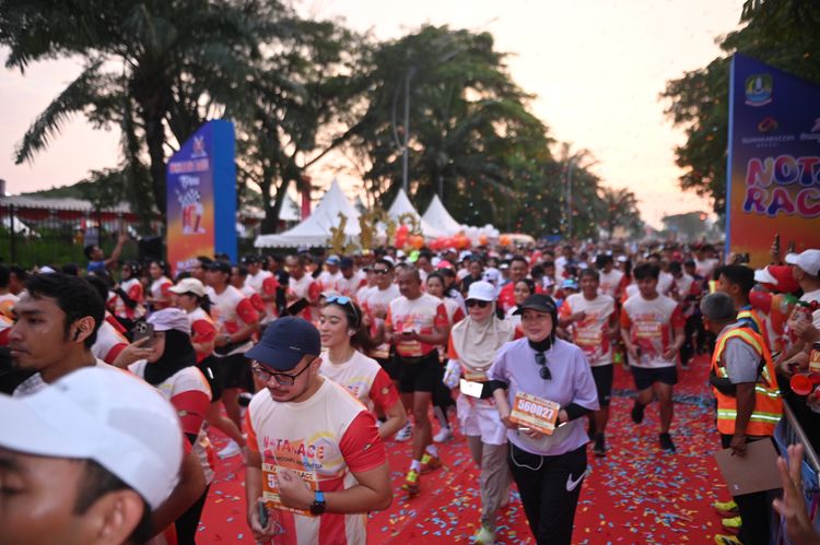 Race photo from NOTARACE 2025