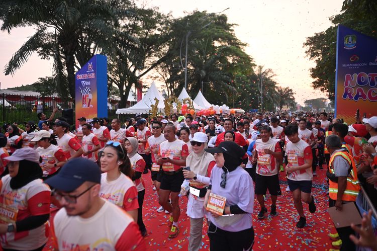Race photo from NOTARACE 2025