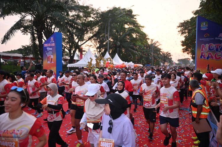 Race photo from NOTARACE 2025