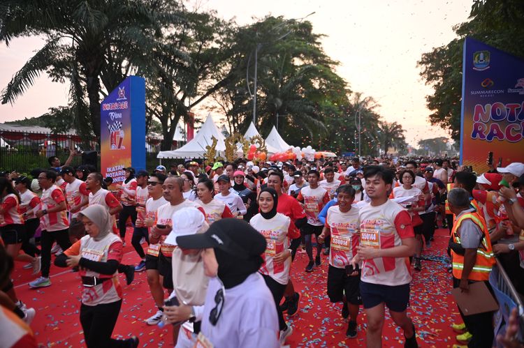 Race photo from NOTARACE 2025