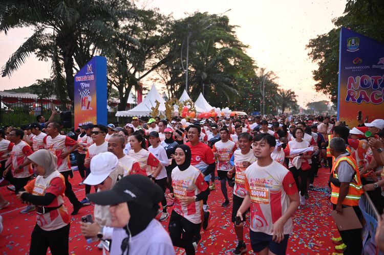 Race photo from NOTARACE 2025