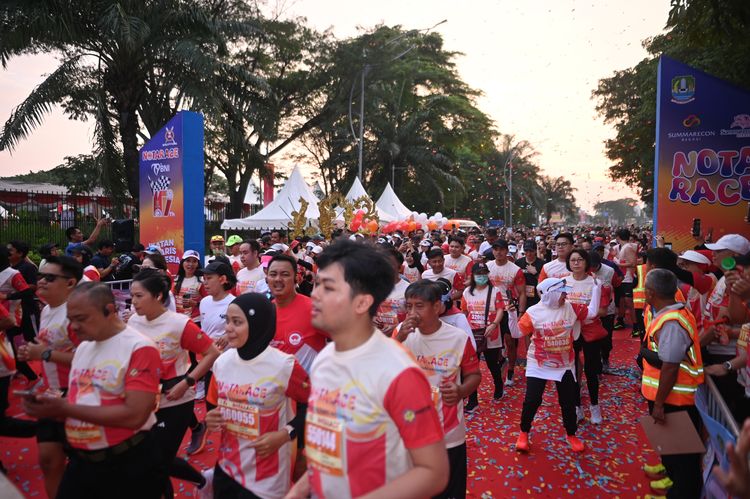 Race photo from NOTARACE 2025