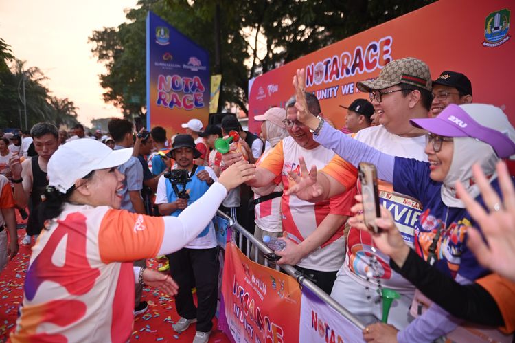 Race photo from NOTARACE 2025