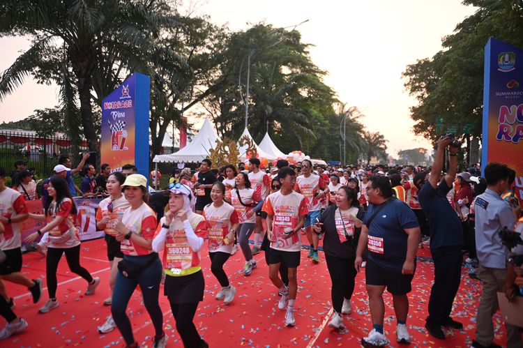 Race photo from NOTARACE 2025