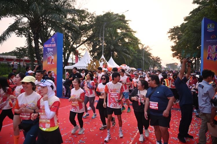 Race photo from NOTARACE 2025