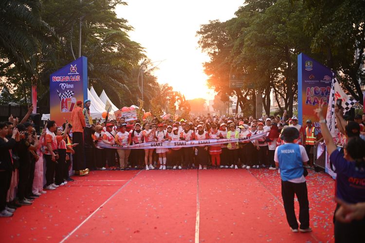 Race photo from NOTARACE 2025