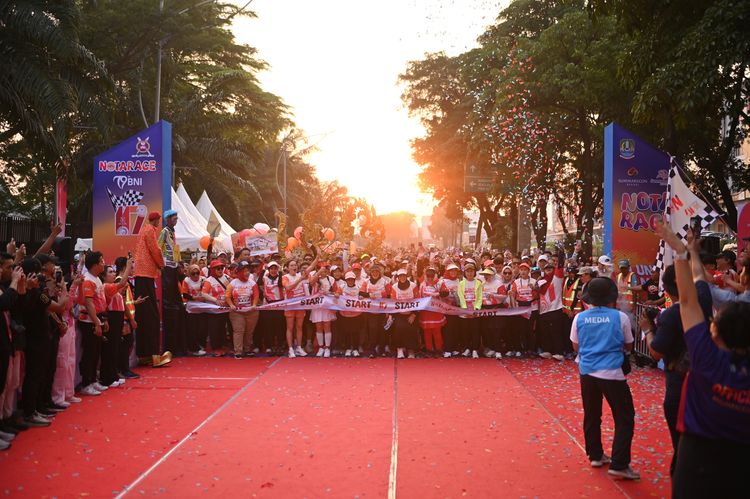 Race photo from NOTARACE 2025