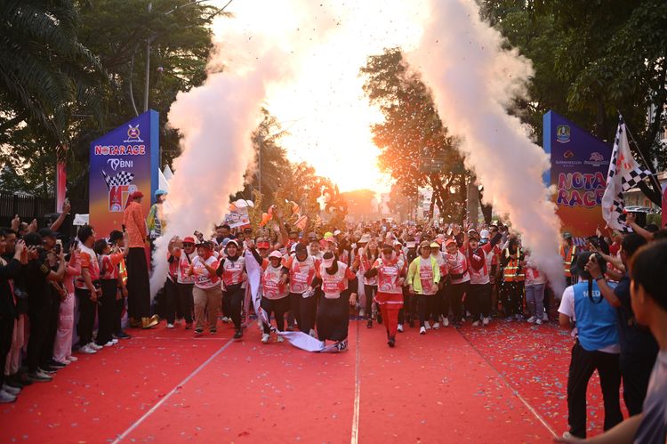 Race photo from NOTARACE 2025