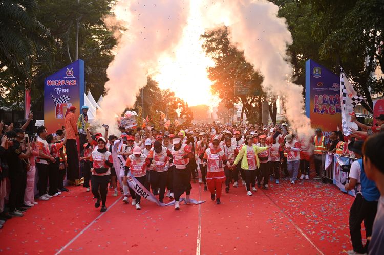 Race photo from NOTARACE 2025