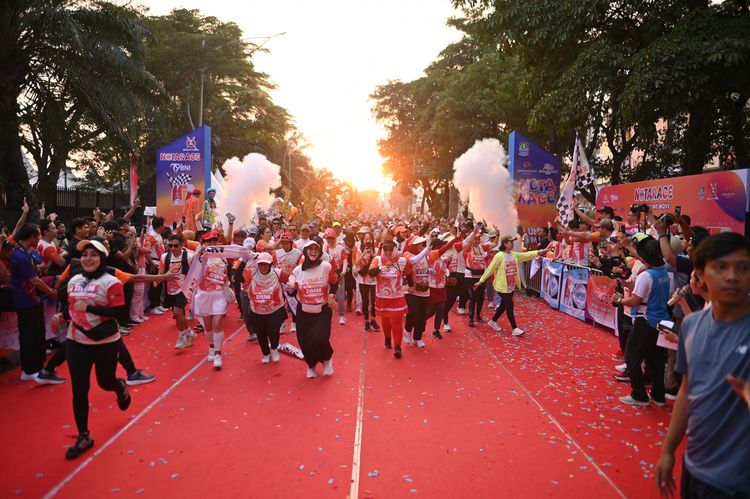 Race photo from NOTARACE 2025