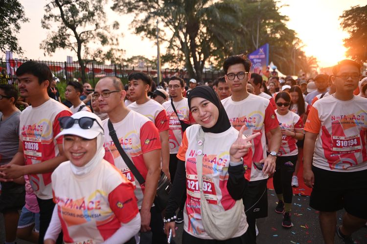 Race photo from NOTARACE 2025