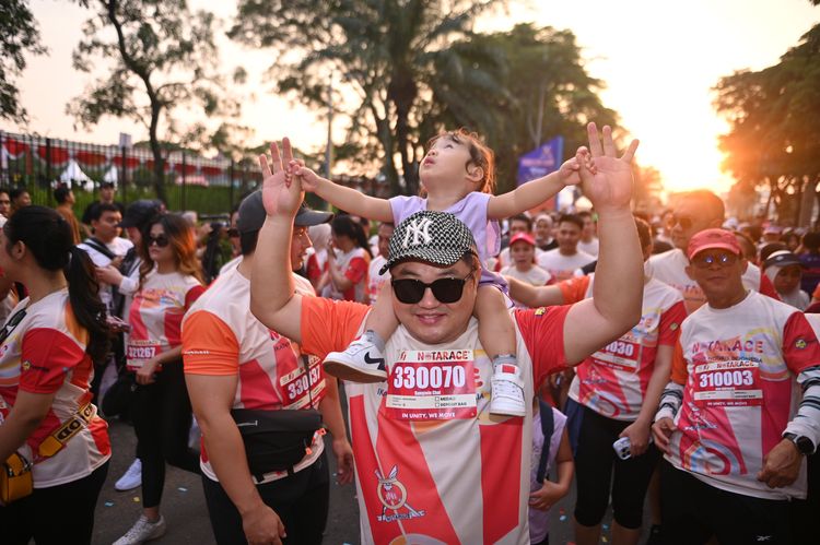 Race photo from NOTARACE 2025