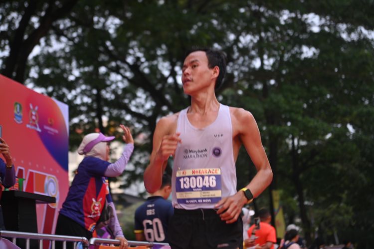 Race photo from NOTARACE 2025