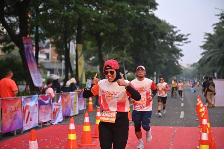 Race photo from NOTARACE 2025