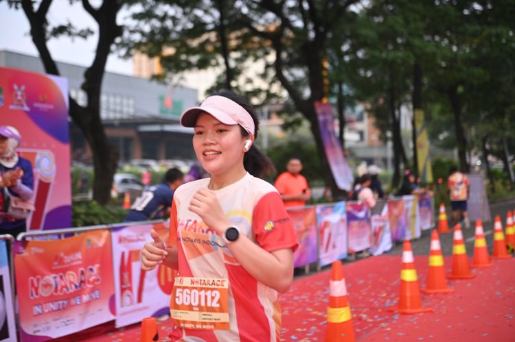 Race photo from NOTARACE 2025