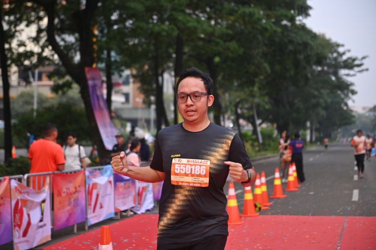 Race photo from NOTARACE 2025
