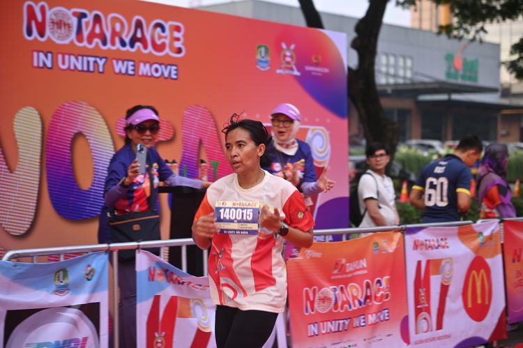 Race photo from NOTARACE 2025
