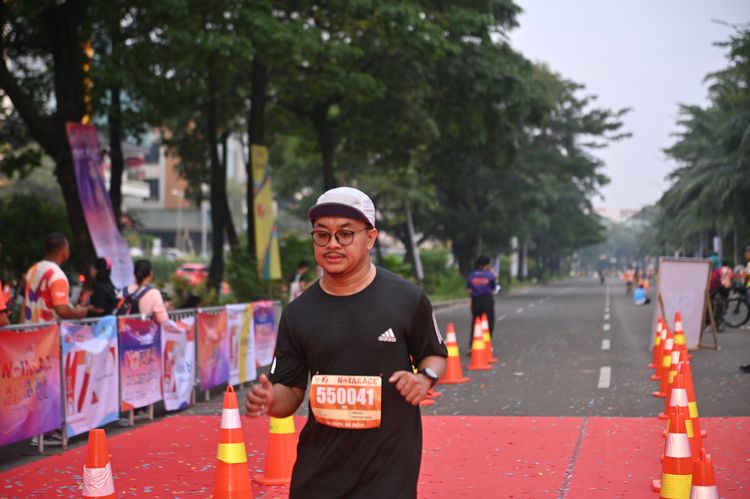 Race photo from NOTARACE 2025