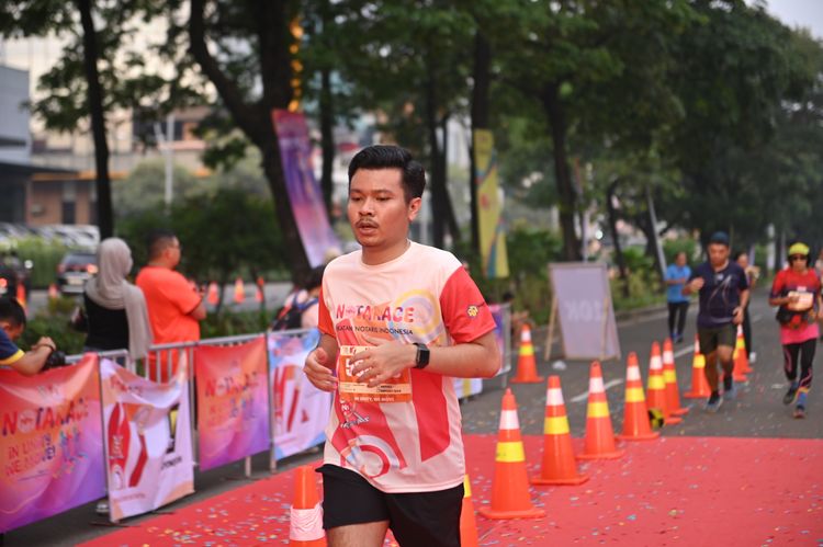 Race photo from NOTARACE 2025
