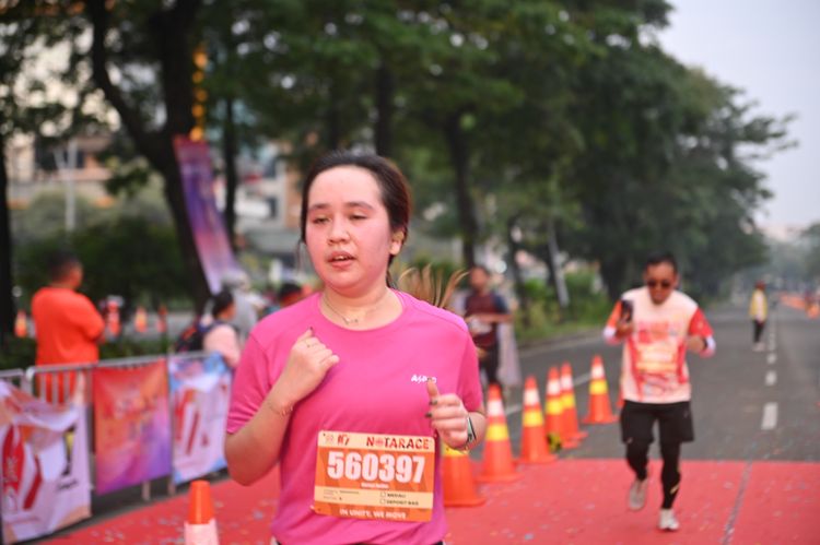 Race photo from NOTARACE 2025