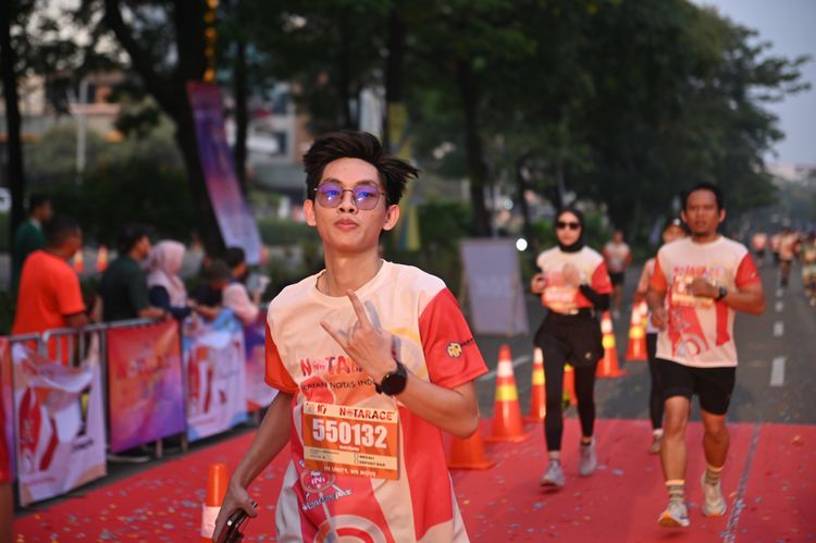 Race photo from NOTARACE 2025