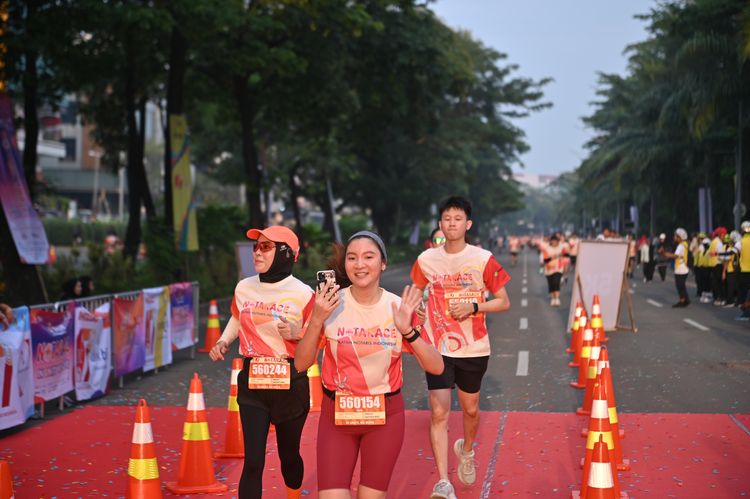 Race photo from NOTARACE 2025
