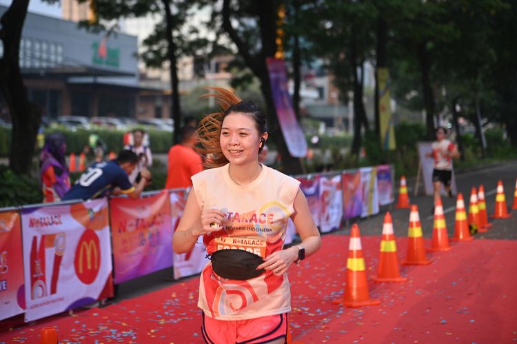 Race photo from NOTARACE 2025