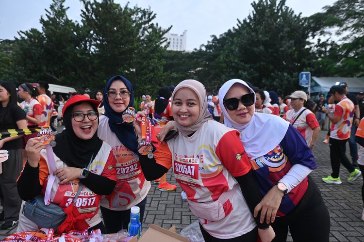 Race photo from NOTARACE 2025