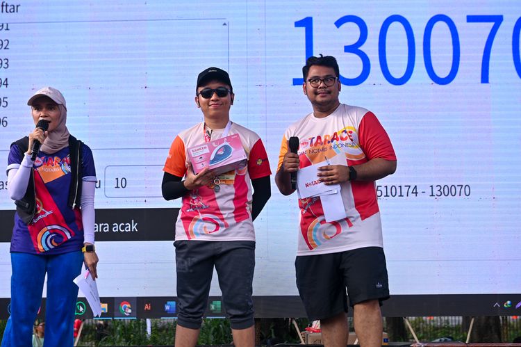 Race photo from NOTARACE 2025