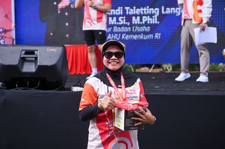 Race photo from NOTARACE 2025
