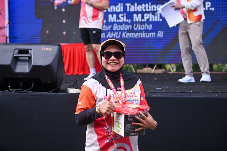 Race photo from NOTARACE 2025