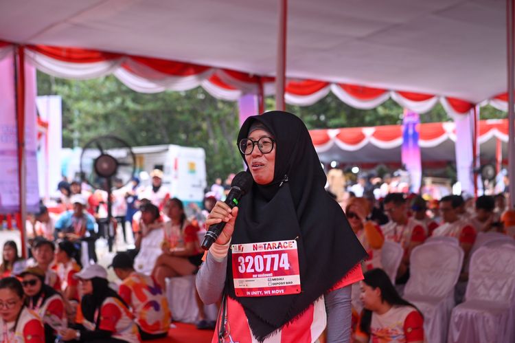 Race photo from NOTARACE 2025