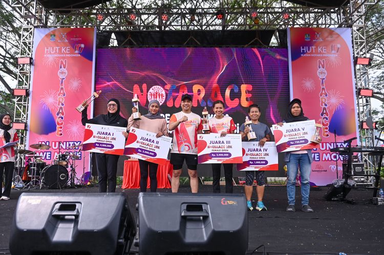 Race photo from NOTARACE 2025