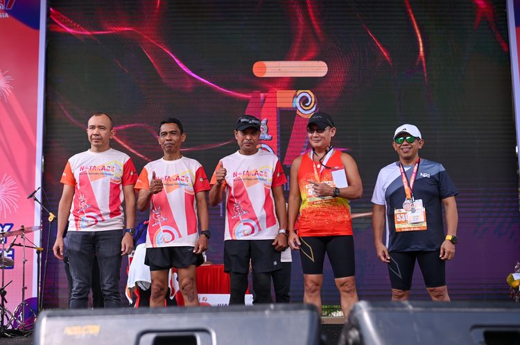 Race photo from NOTARACE 2025