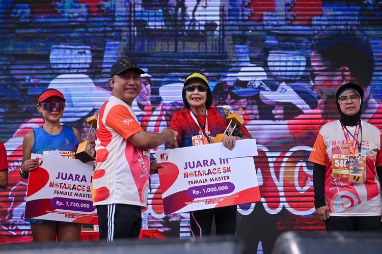 Race photo from NOTARACE 2025