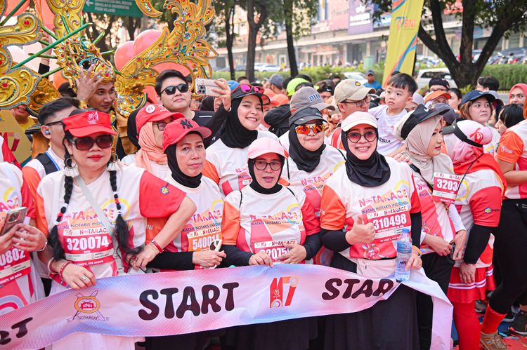 Race photo from NOTARACE 2025