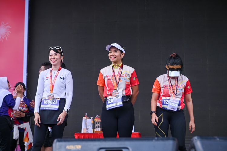 Race photo from NOTARACE 2025
