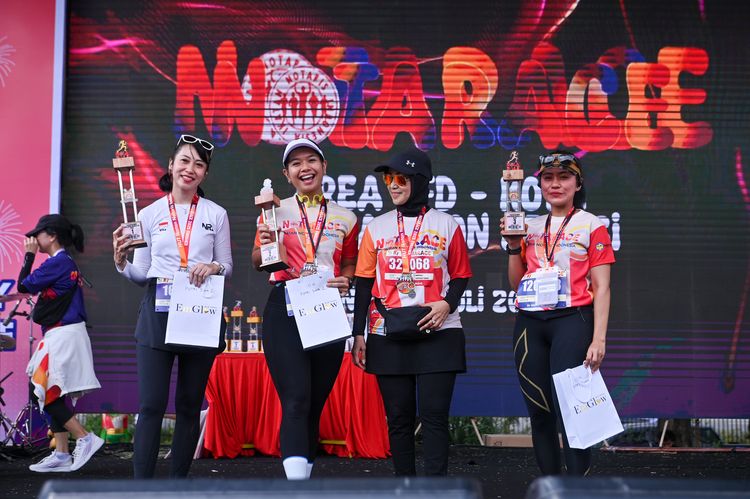 Race photo from NOTARACE 2025