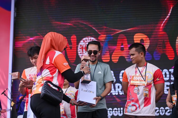 Race photo from NOTARACE 2025