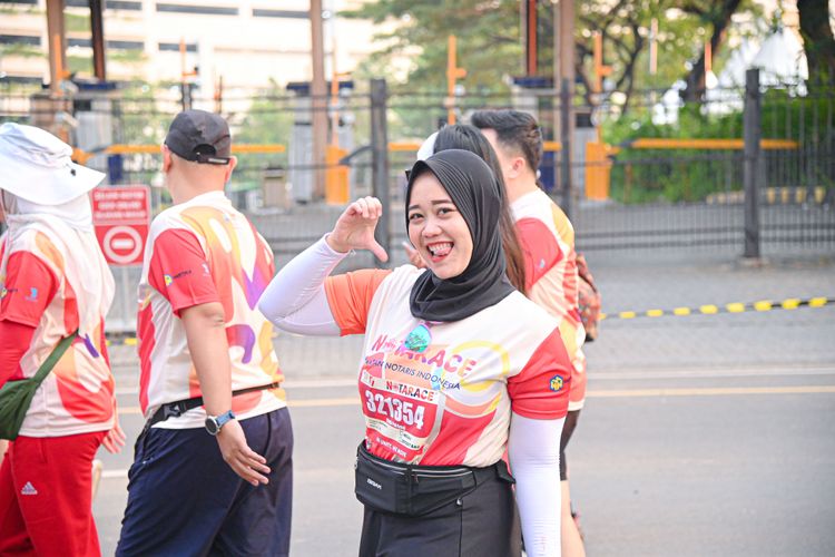 Race photo from NOTARACE 2025