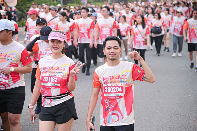 Race photo from NOTARACE 2025