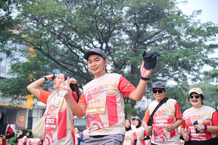 Race photo from NOTARACE 2025