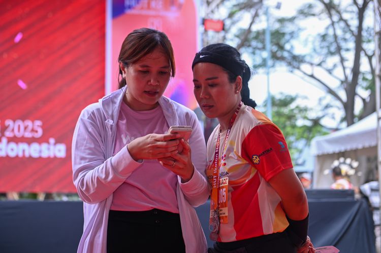 Race photo from NOTARACE 2025