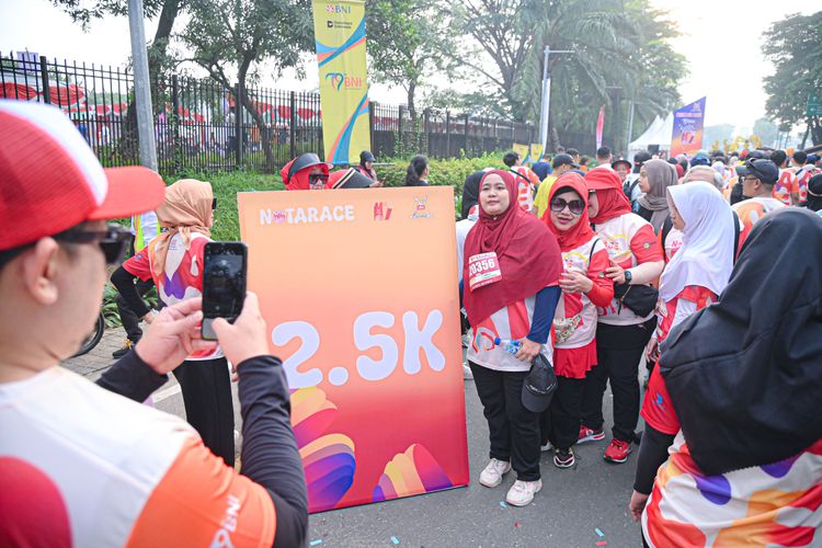 Race photo from NOTARACE 2025
