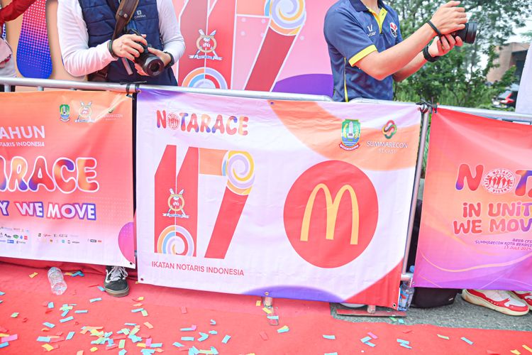 Race photo from NOTARACE 2025