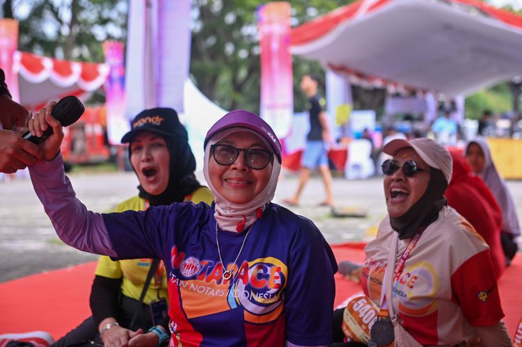 Race photo from NOTARACE 2025