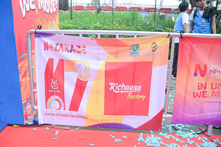 Race photo from NOTARACE 2025