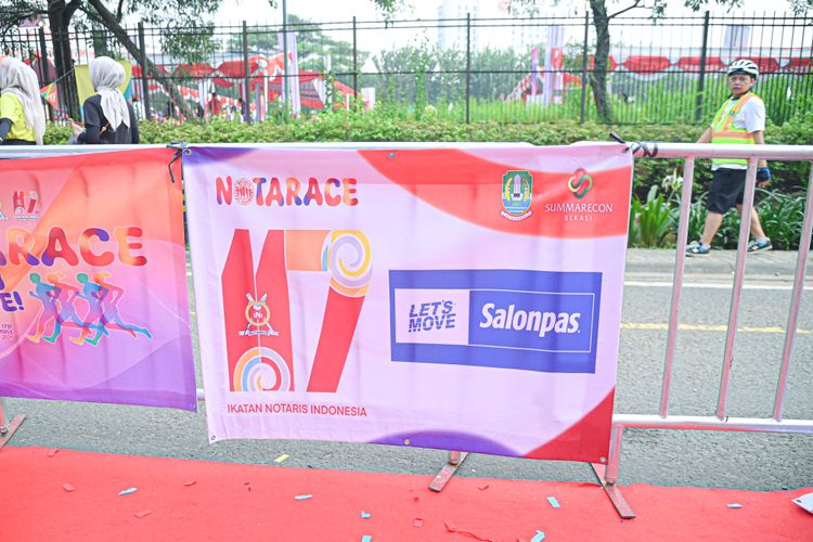Race photo from NOTARACE 2025