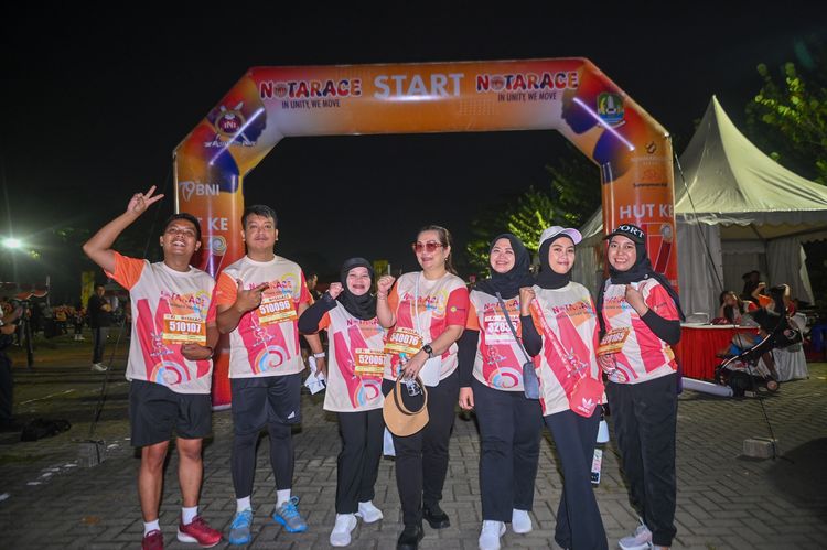 Race photo from NOTARACE 2025