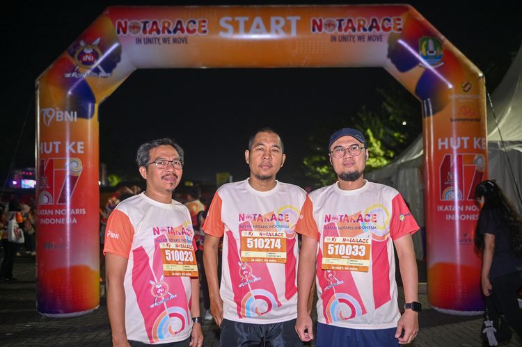 Race photo from NOTARACE 2025